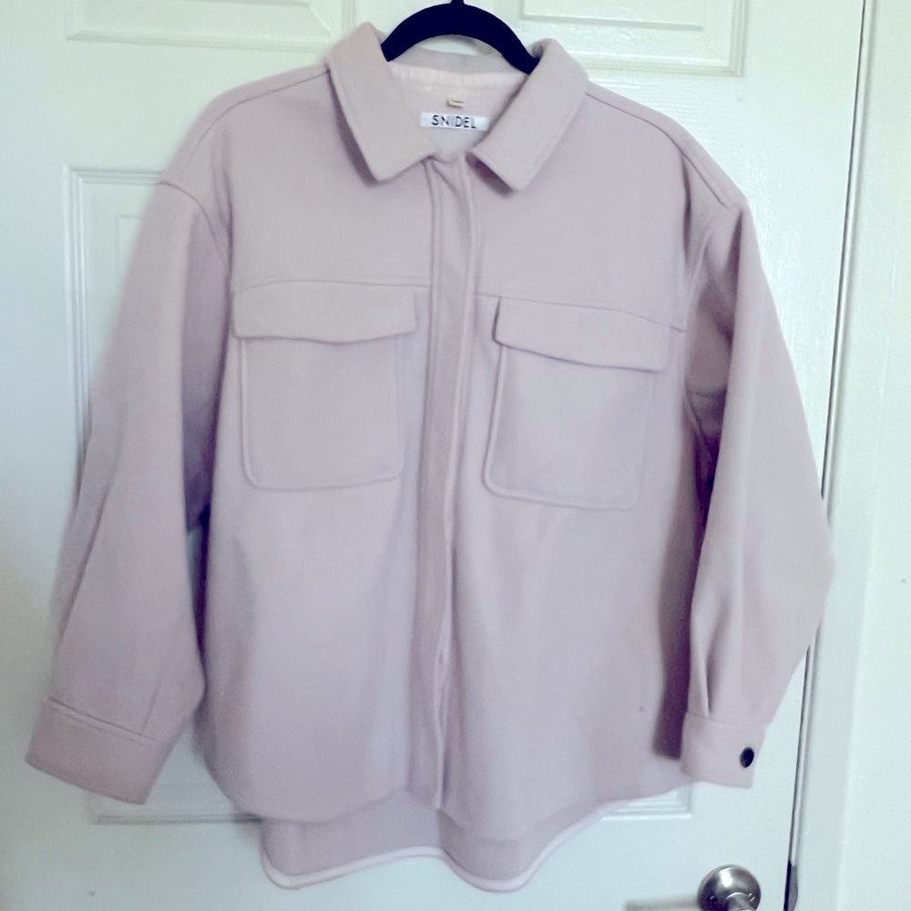 SNIDEL brand oversized shirt jacket